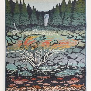 Pendleton Wool Salmon Falls Blanket