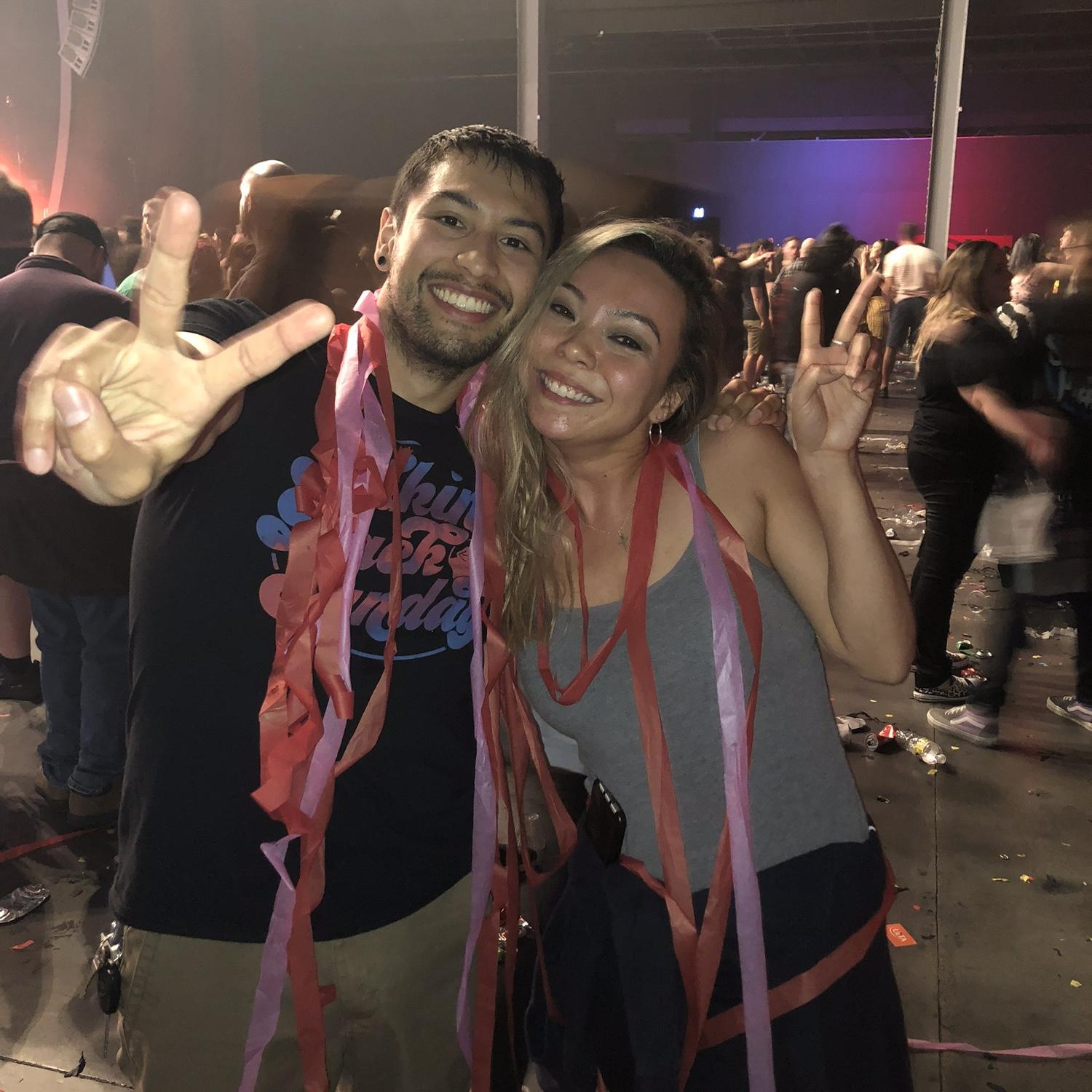 After watching Simple Plan and Sum41 in concert while being friends, May 2022.
Their friendship was initiated by the shared love of music. 🎶