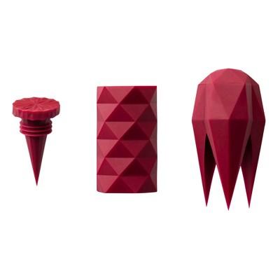 Get It Right Wine Bottle Stopper 3pc Set