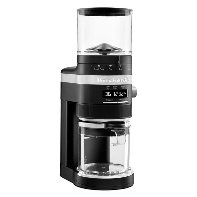 KitchenAid® Burr Coffee Grinder in Matte Black