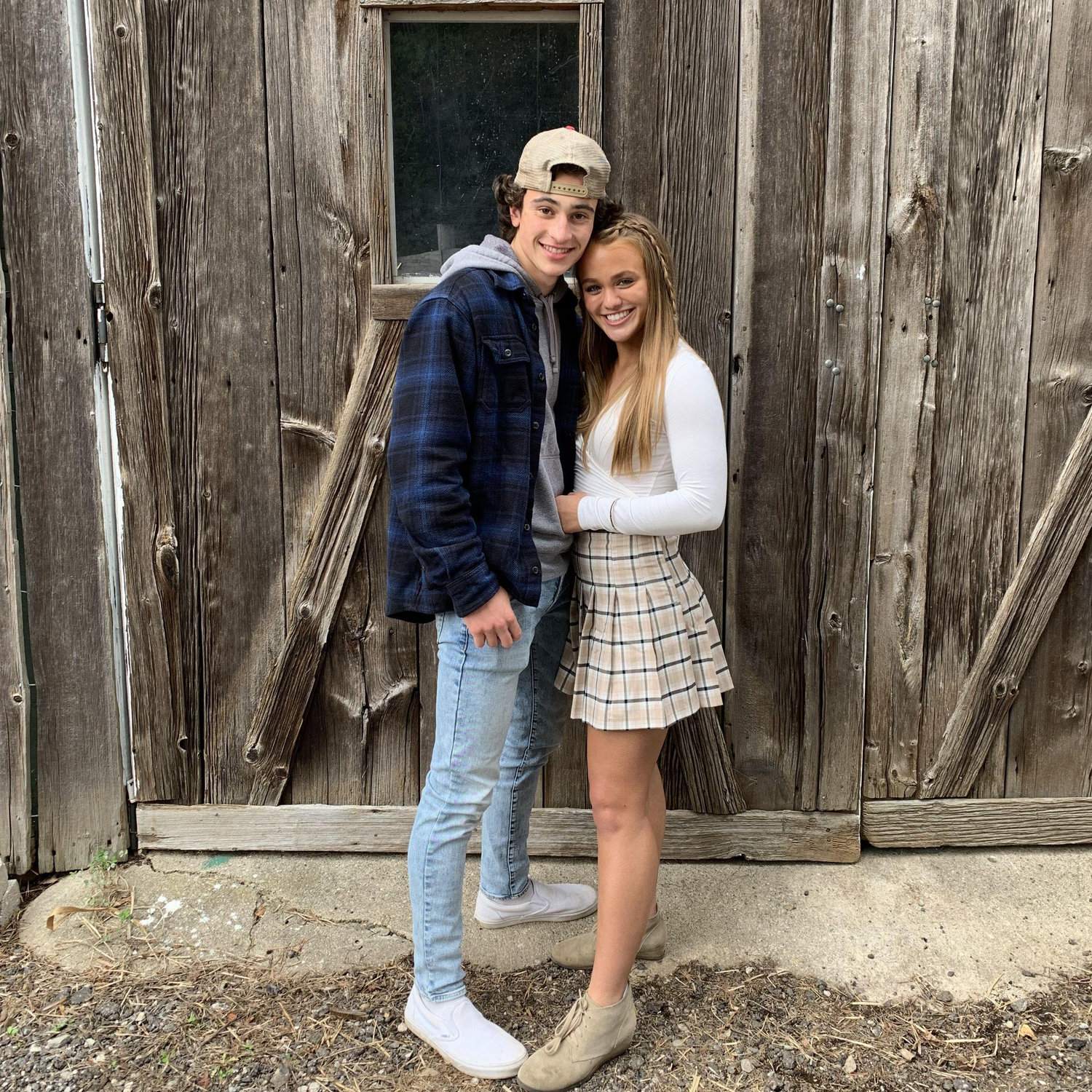 Our first date at the cider mill!