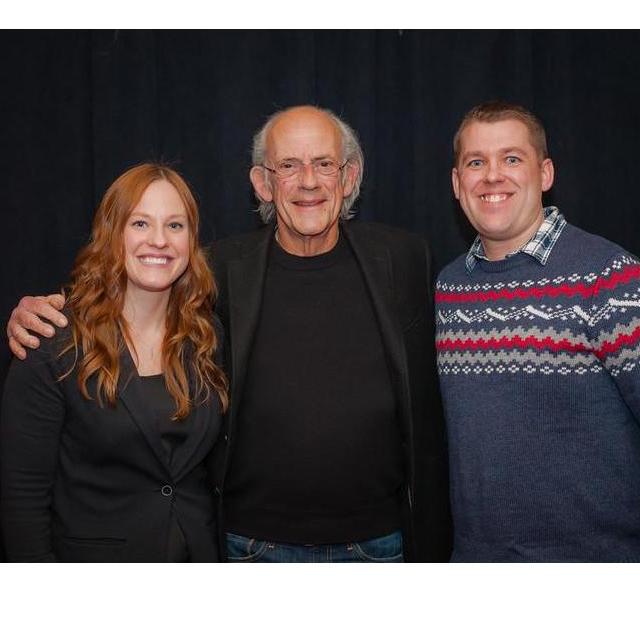 Meeting Christopher Lloyd.  Great Scott!