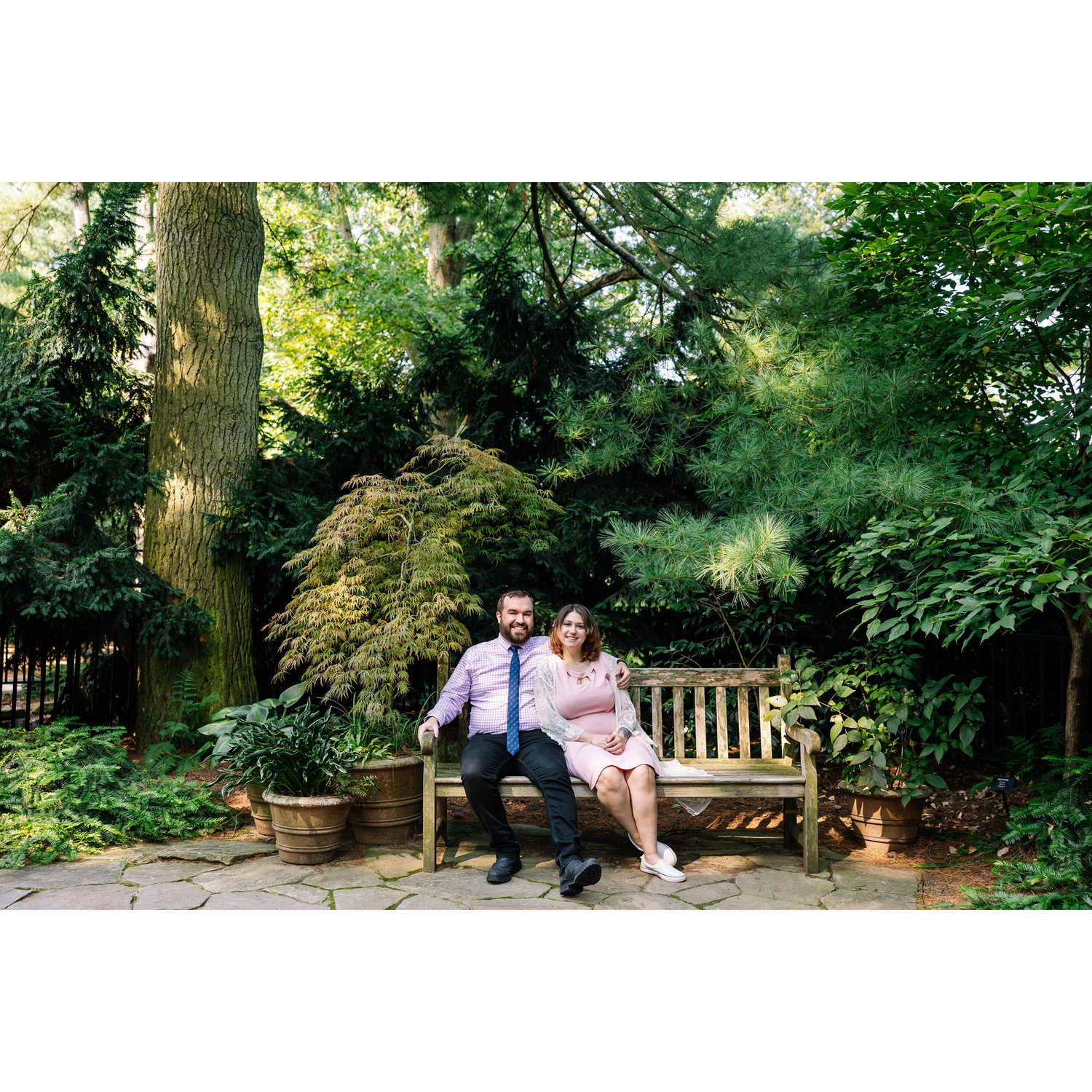 Engagement Photos at Longwood Gardens