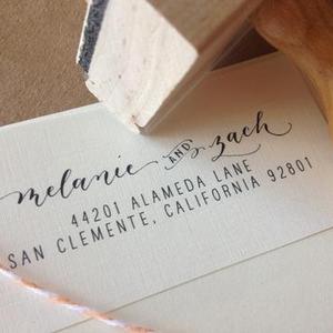 Calligraphy Address Stamp