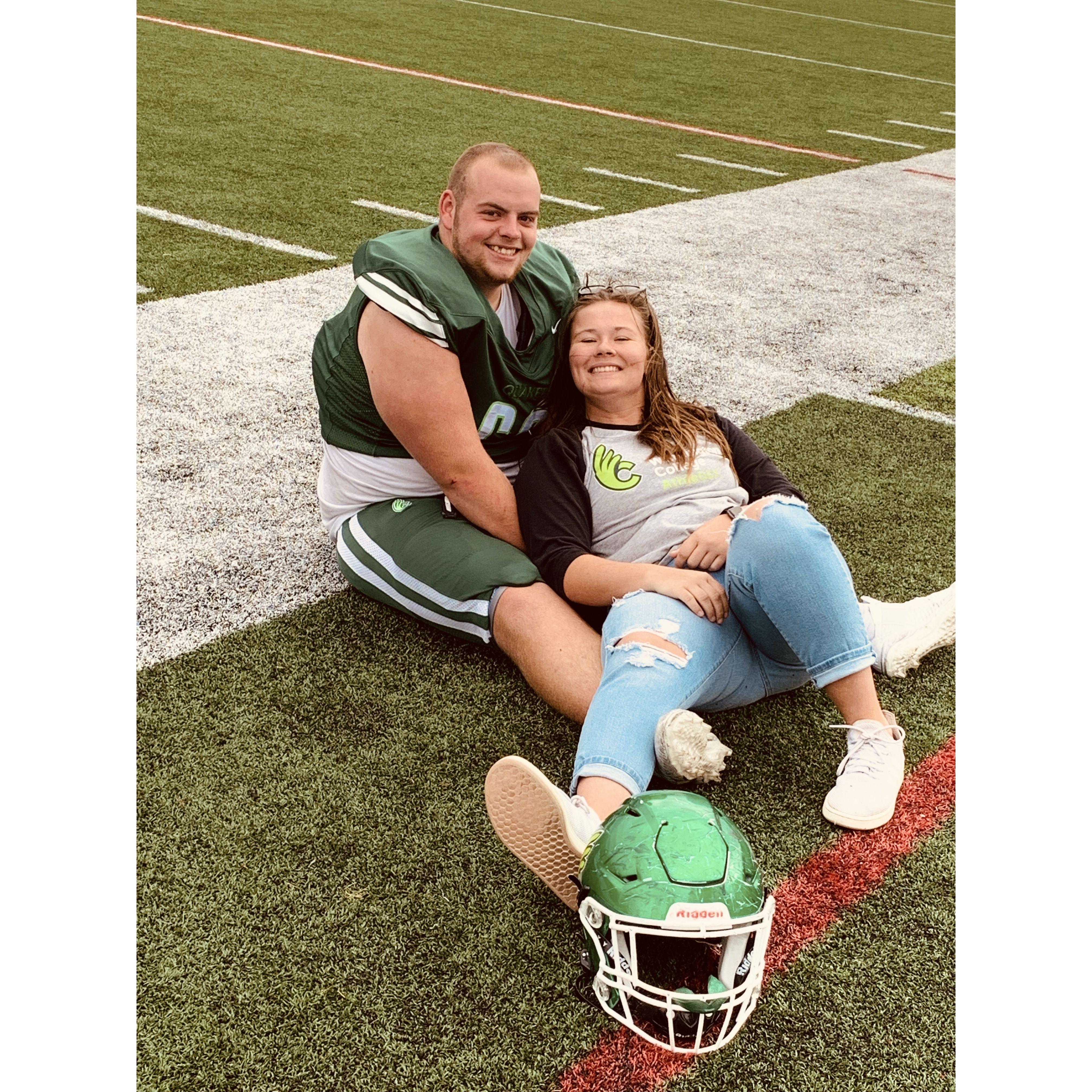 Dylan and Sarah's Senior day!