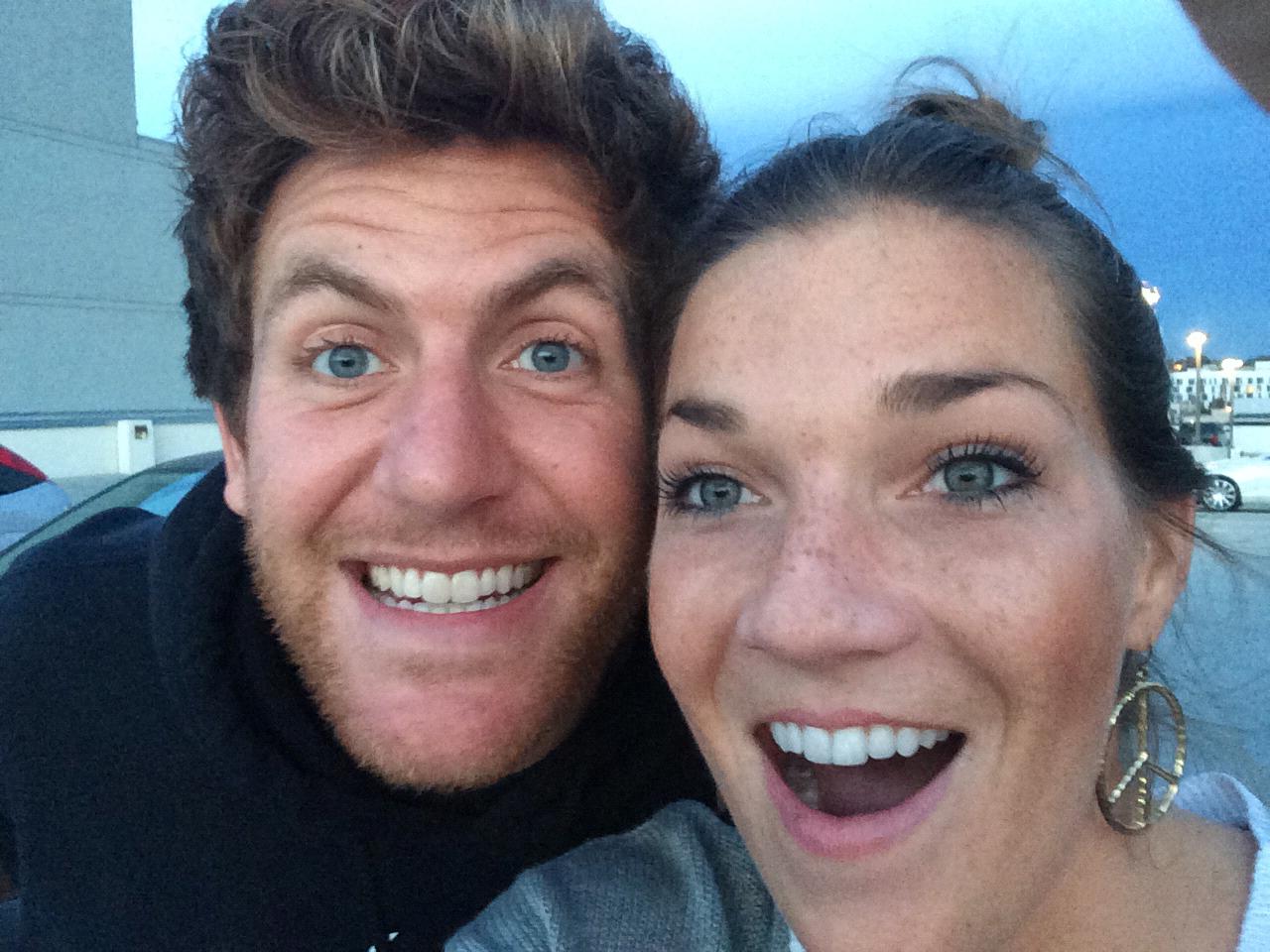 Our very first picture together (pre dating!)