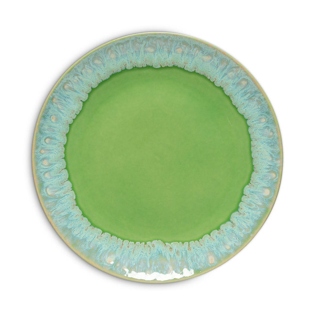 Costa Nova Bright Green Dinner Plate