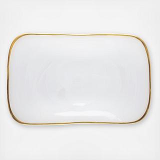 Alabaster White Rectangular Platter