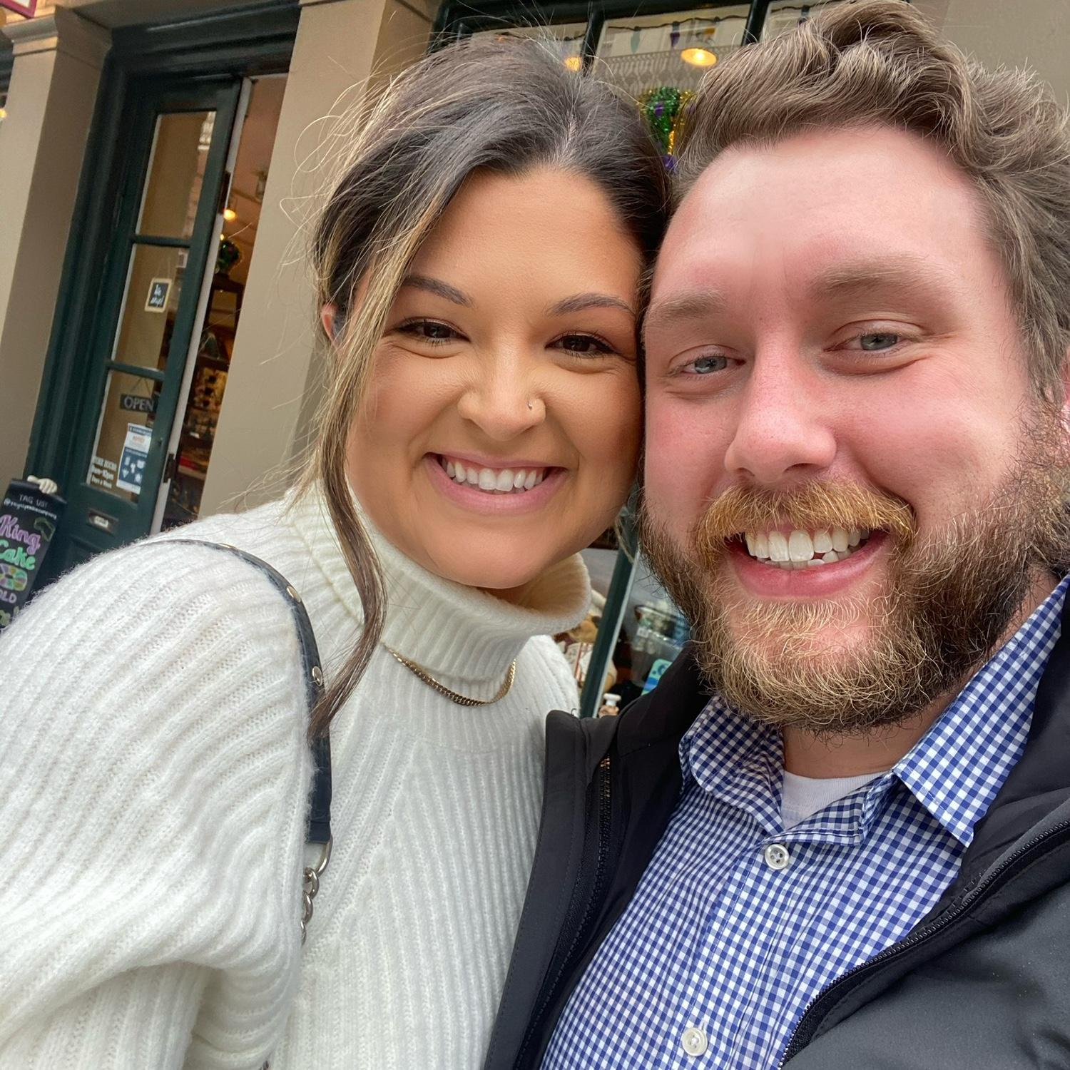Our first Valentine's Day together! We had brunch at Curio.