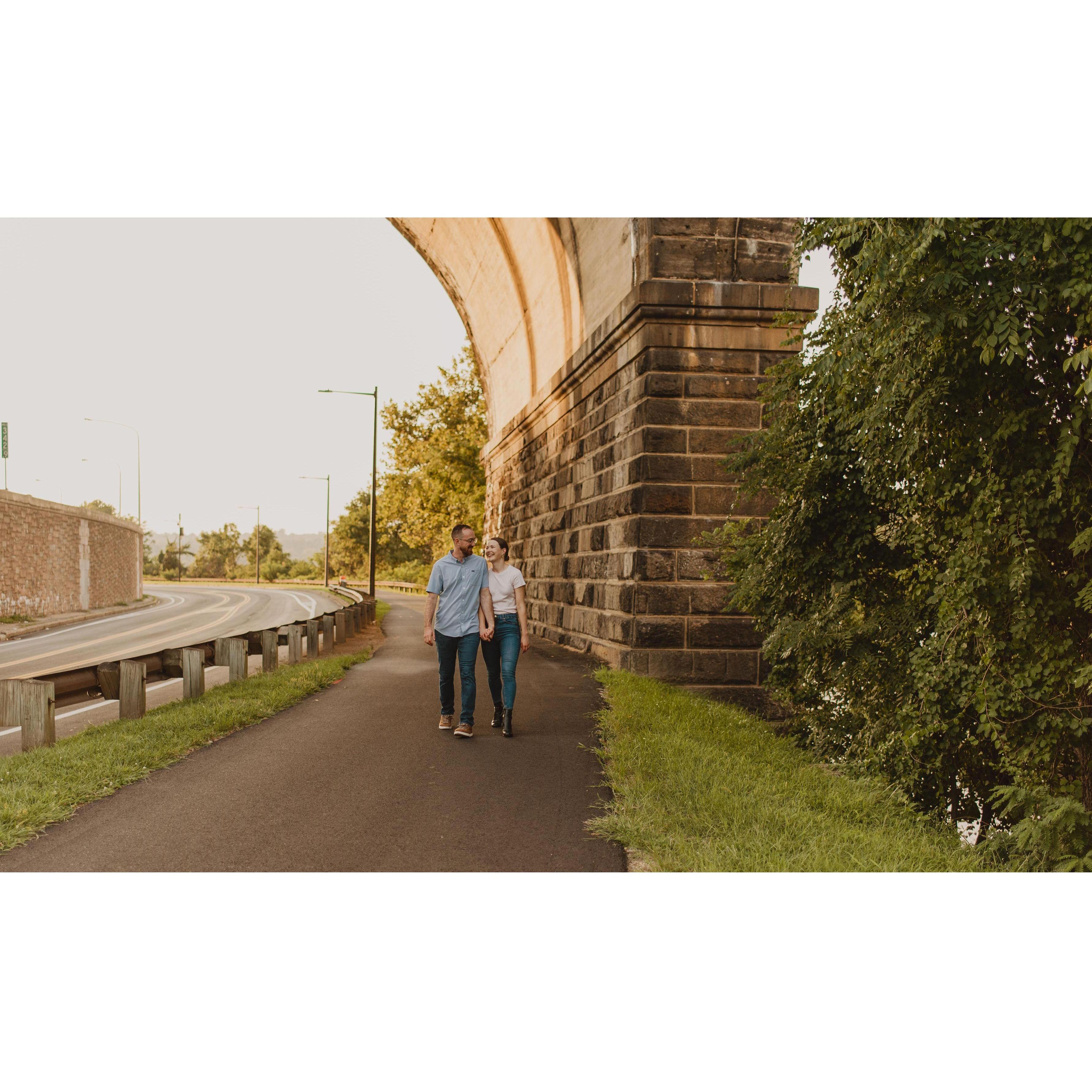One of our favorite spots to walk Rona
