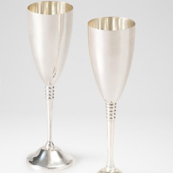 Celebration Silver Flutes, Set of 2