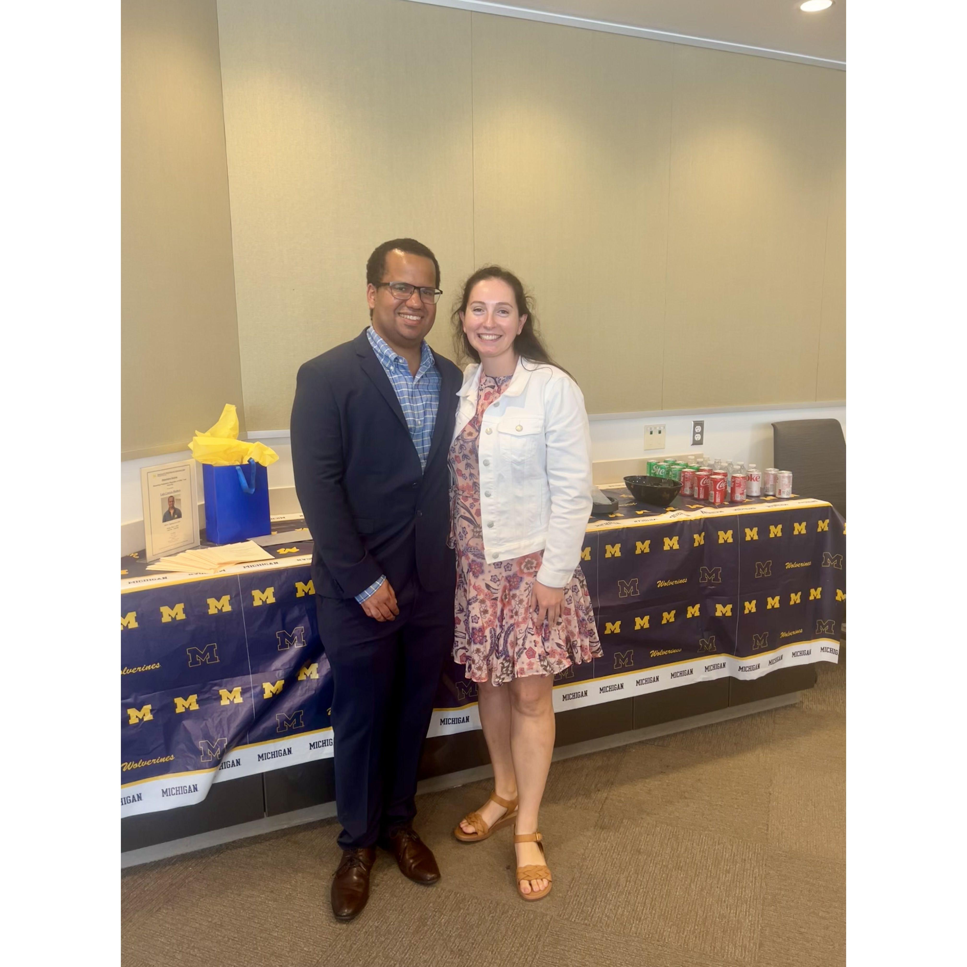 May 2024: Luis's immunology PhD defense