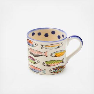 Go Fish Stoneware Mug