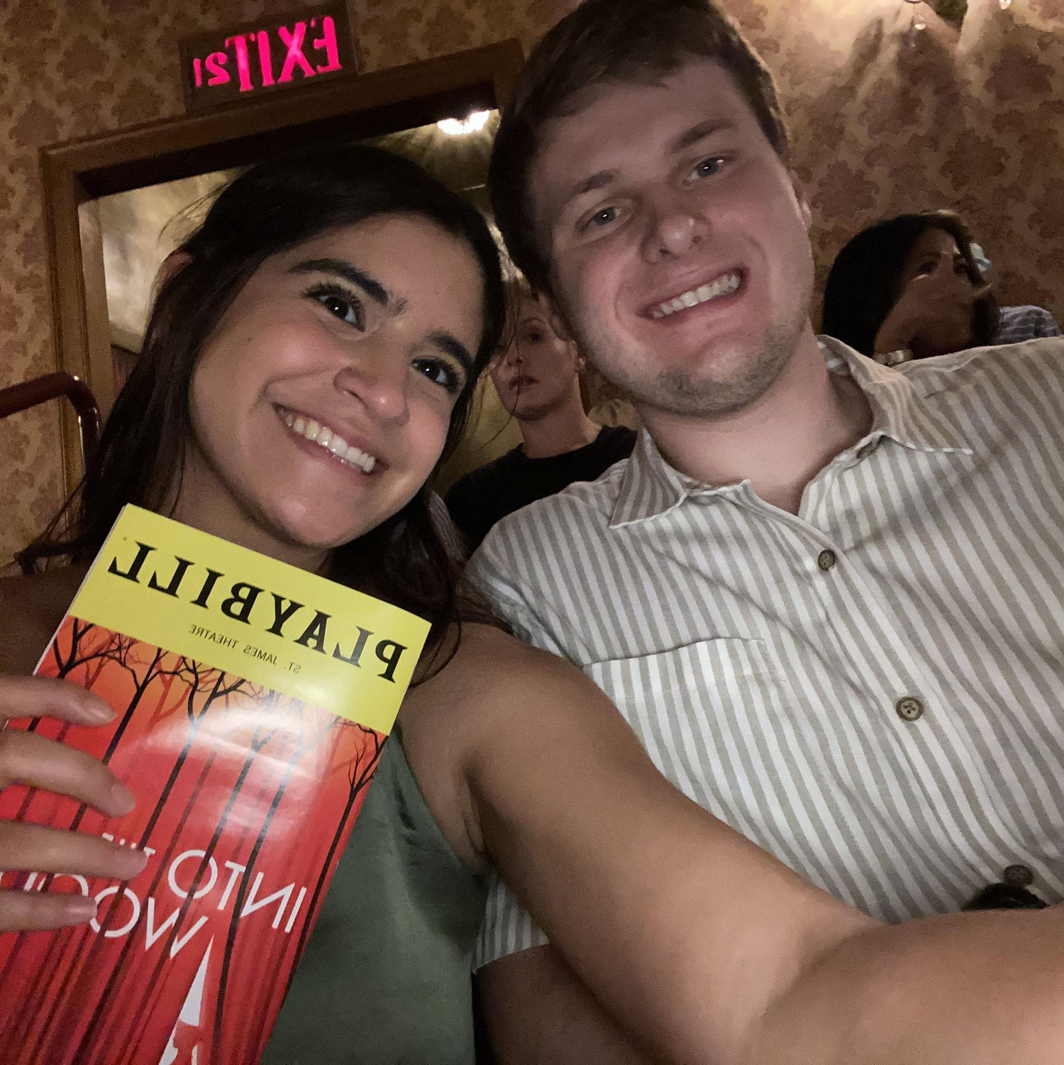 August 2022: Jackson's first broadway musical, Into the Woods.