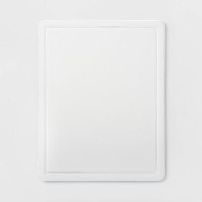 2021 KitchenAid Classic Nonslip Plastic Cutting Board, 11 X 14 Inch, White  NEW