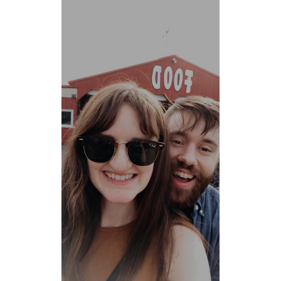 First cider mill together in Michigan with friends!