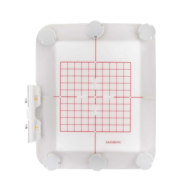 MagnaHoop Magnetic Hoop for Brother SE600 SE400 SE700 SE625 SE425 PE550D PE540D PE535 PE525 PE500 Innovis Babylock, Metal Magnet Embroidery Machine Sash Frame (4x4-SA432M)
