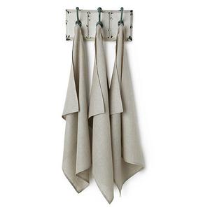 Solino Home 100% Handmade Eco Friendly Linen Oversized 3 Pack Kitchen Dish Towel, Natura, Natural, 20 Inch by 30 Inch