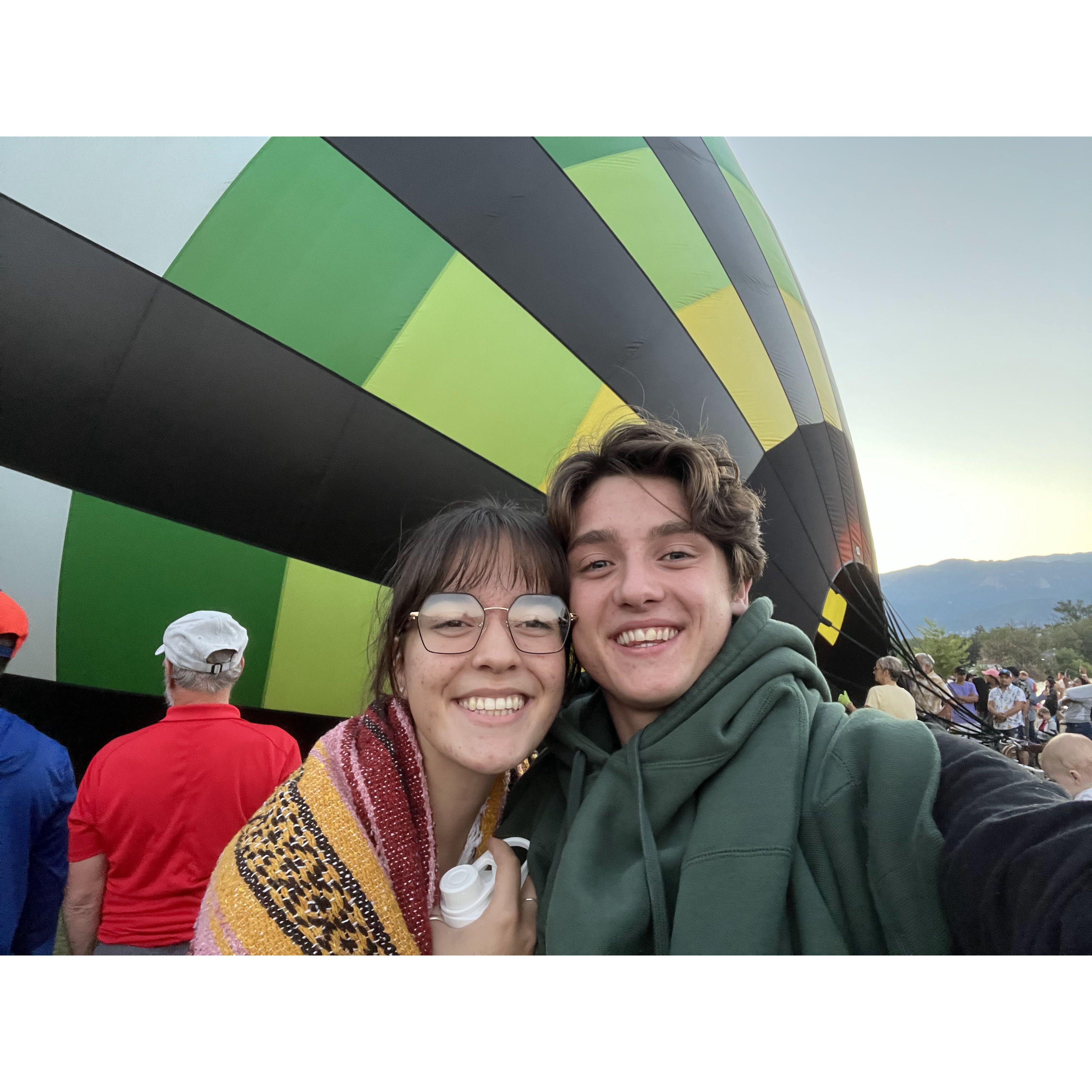 One of our favorite adventures: the balloon glow!