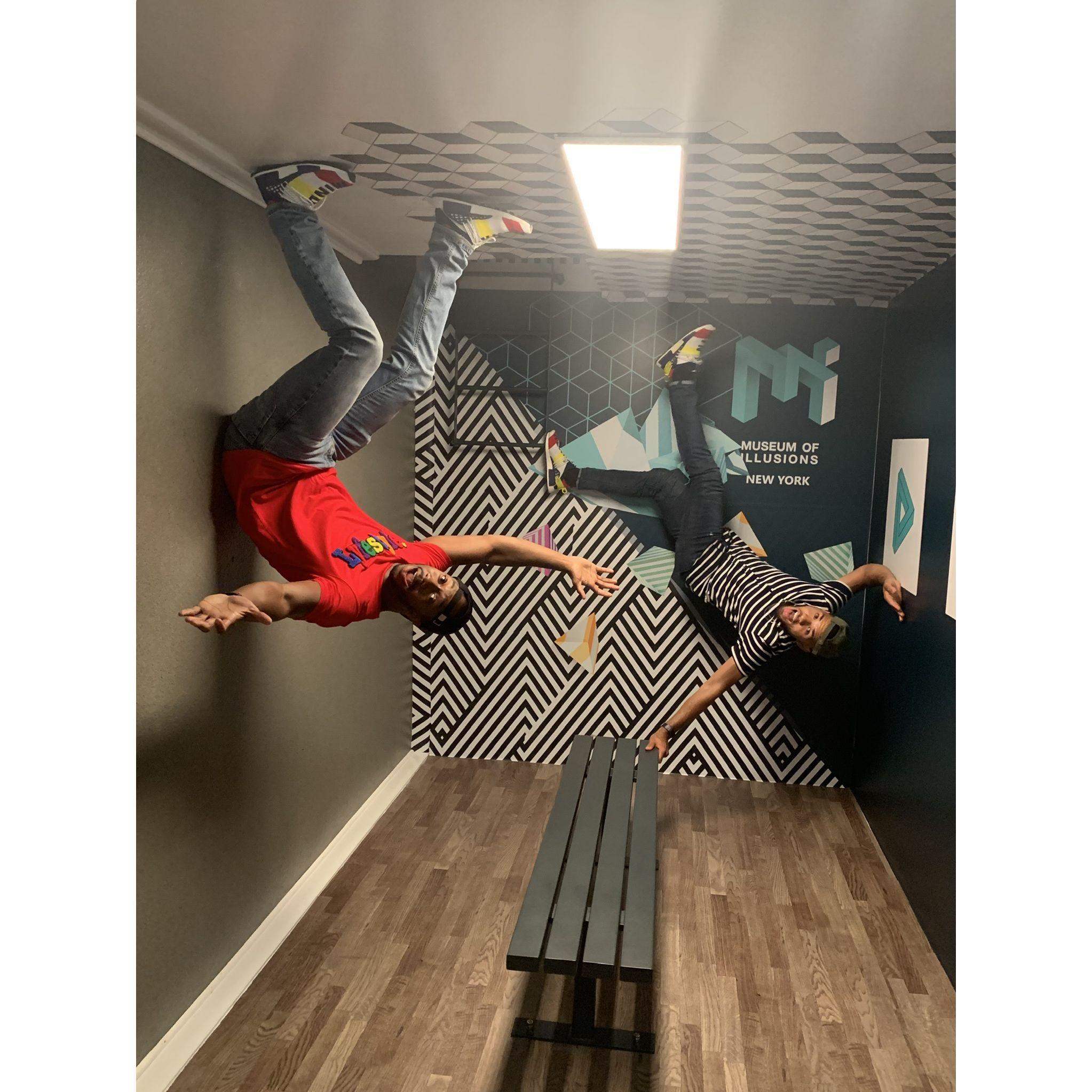 Twist turned upside down in NYC.