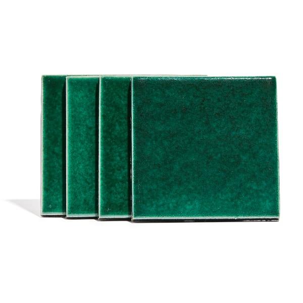 Glazed Ceramic Coasters Set