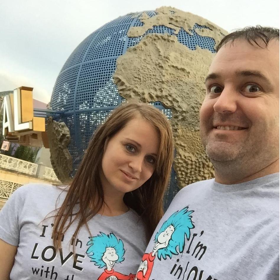 At Universal Studios Florida.