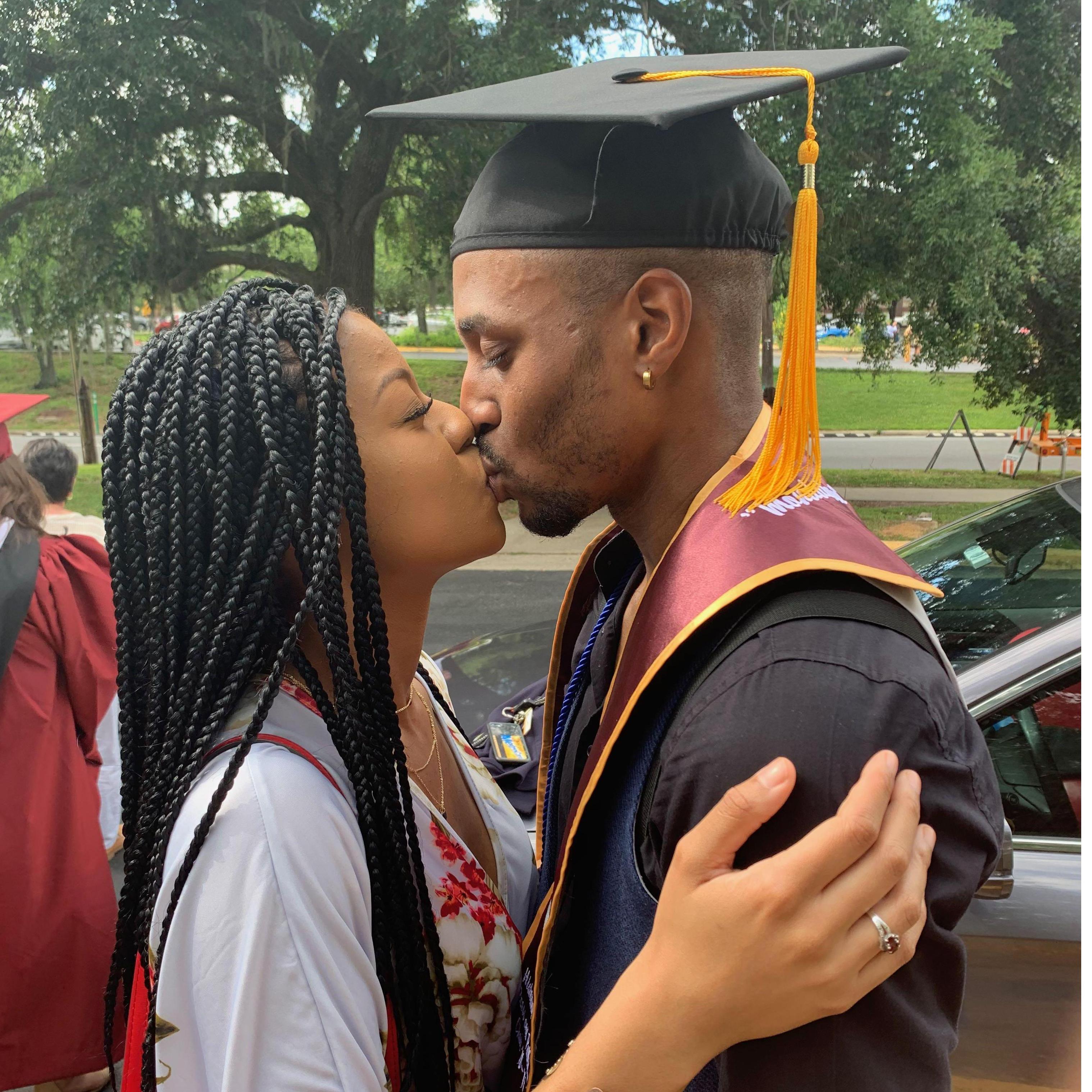 Five years and two degrees later, we’re off to our next goals together.