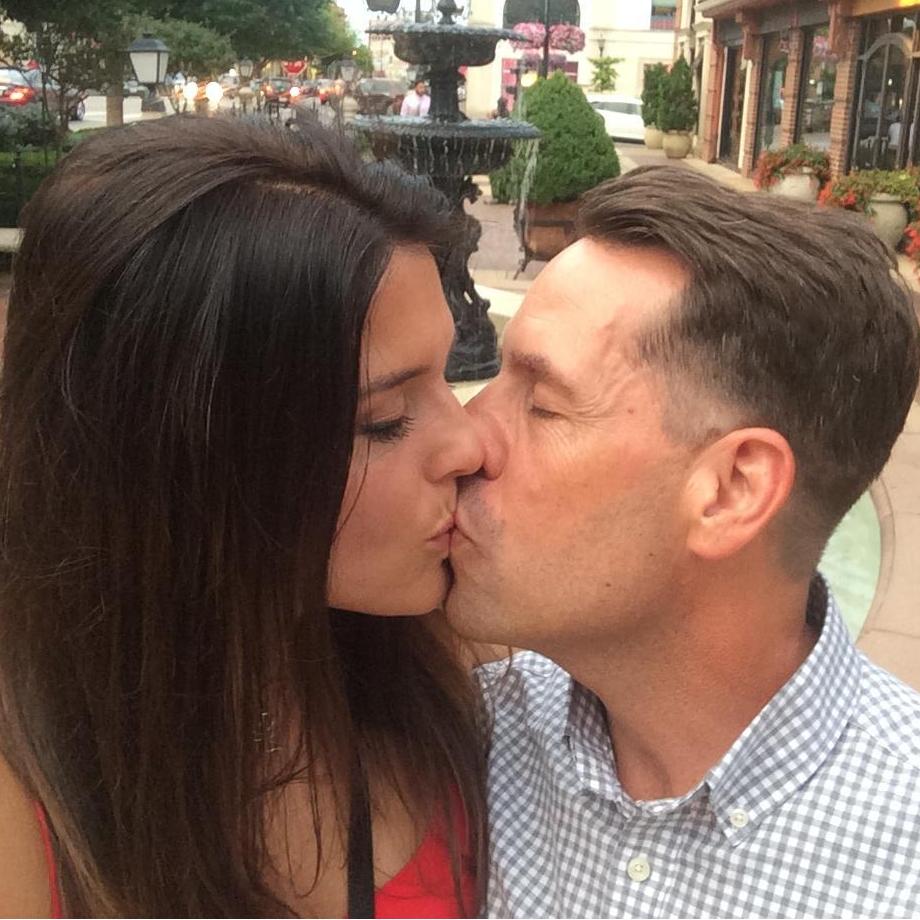 A romantic moment in Kansas City. Chris took Joanna on a Gondola ride!