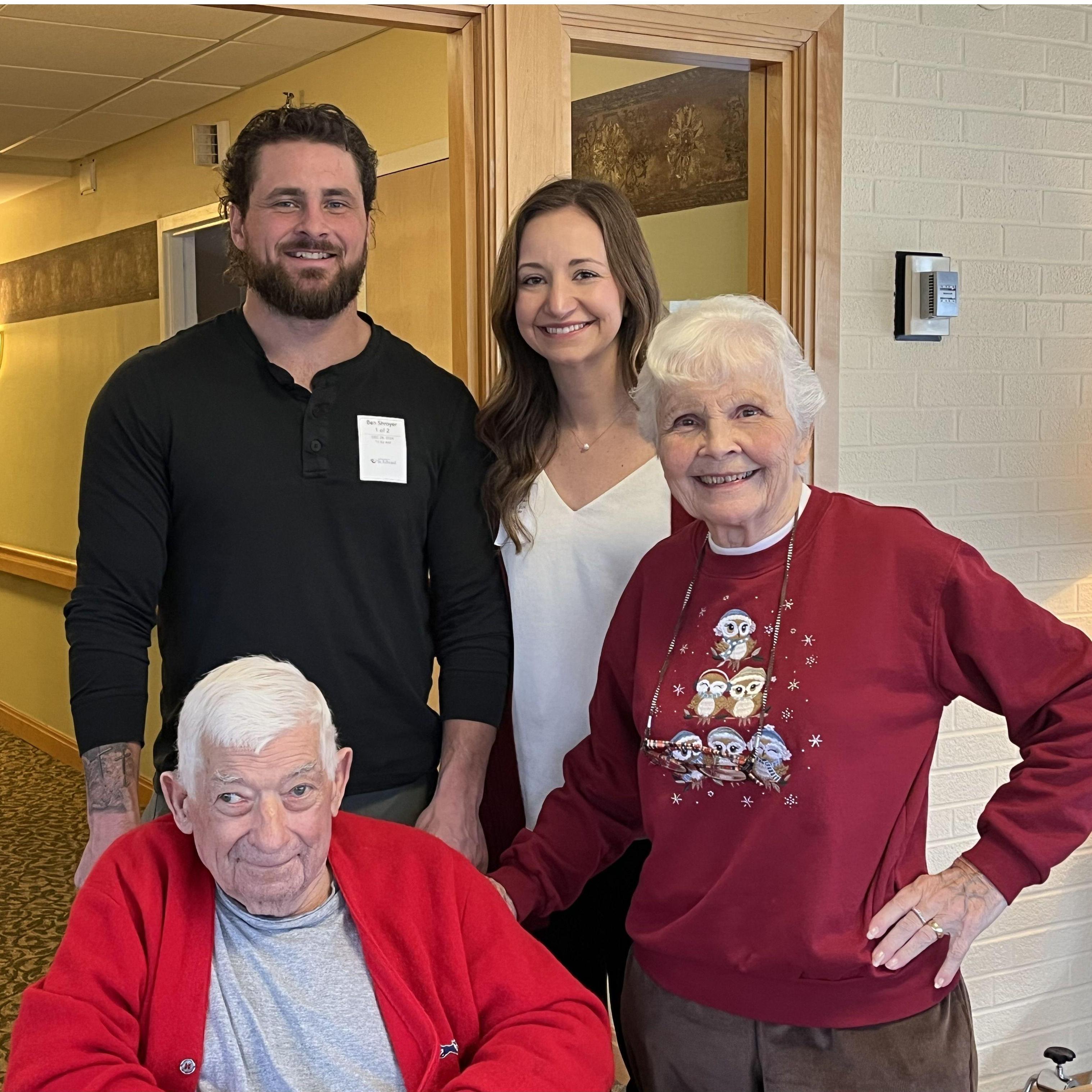 Visiting Ben's grandparents