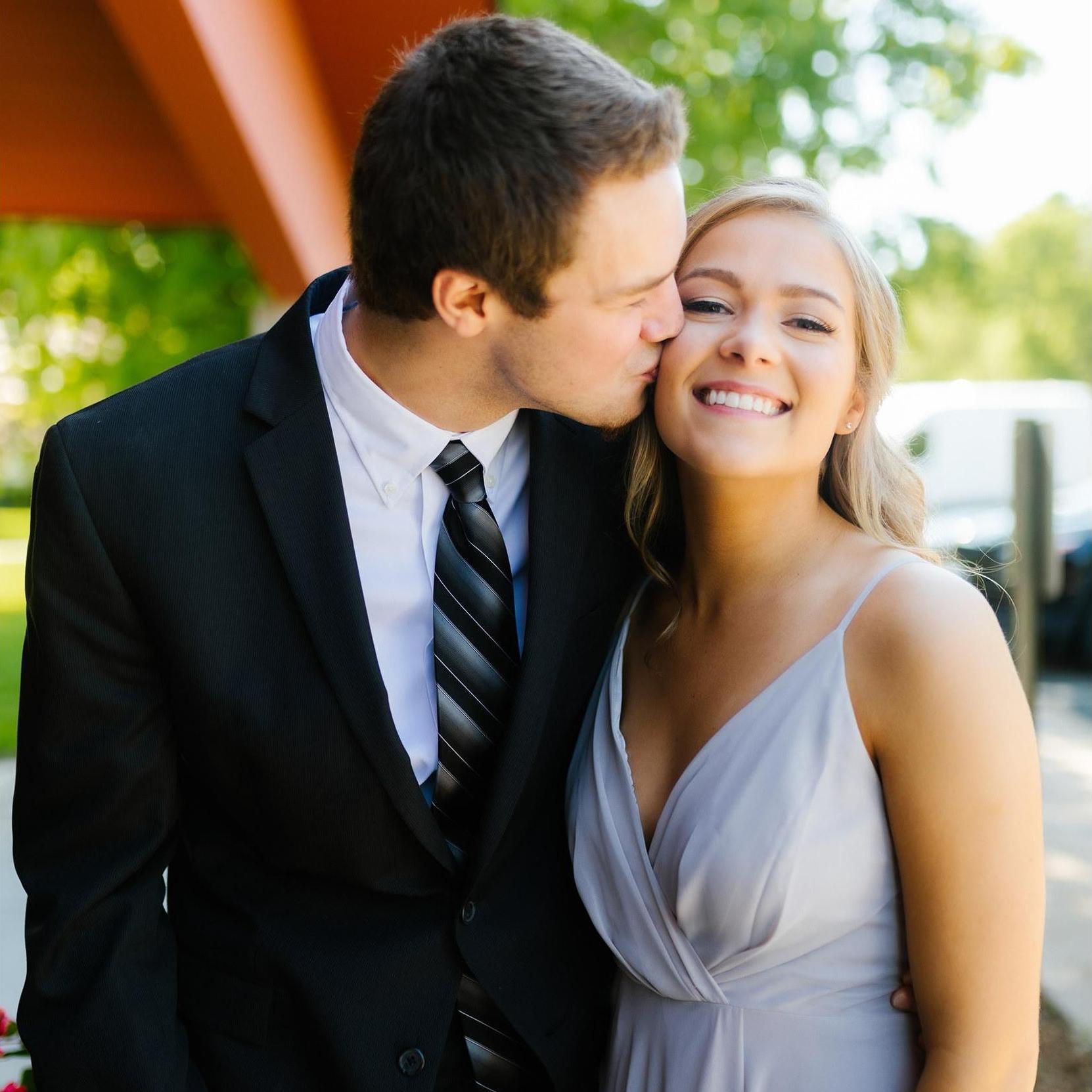 May 2019: At Matt and Sami's wedding (shot by our wedding photographers Cameron & Tia)