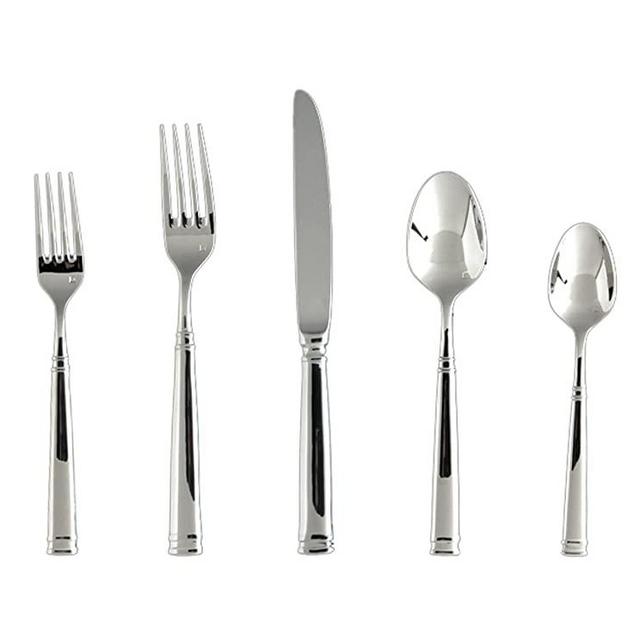 Fortessa Bistro 18/10 Stainless Steel 20 Piece Flatware Set