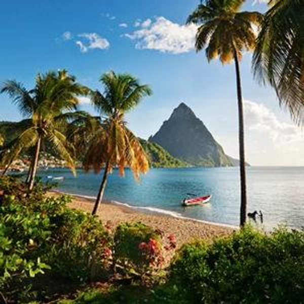 Honeymoon in St, Lucia