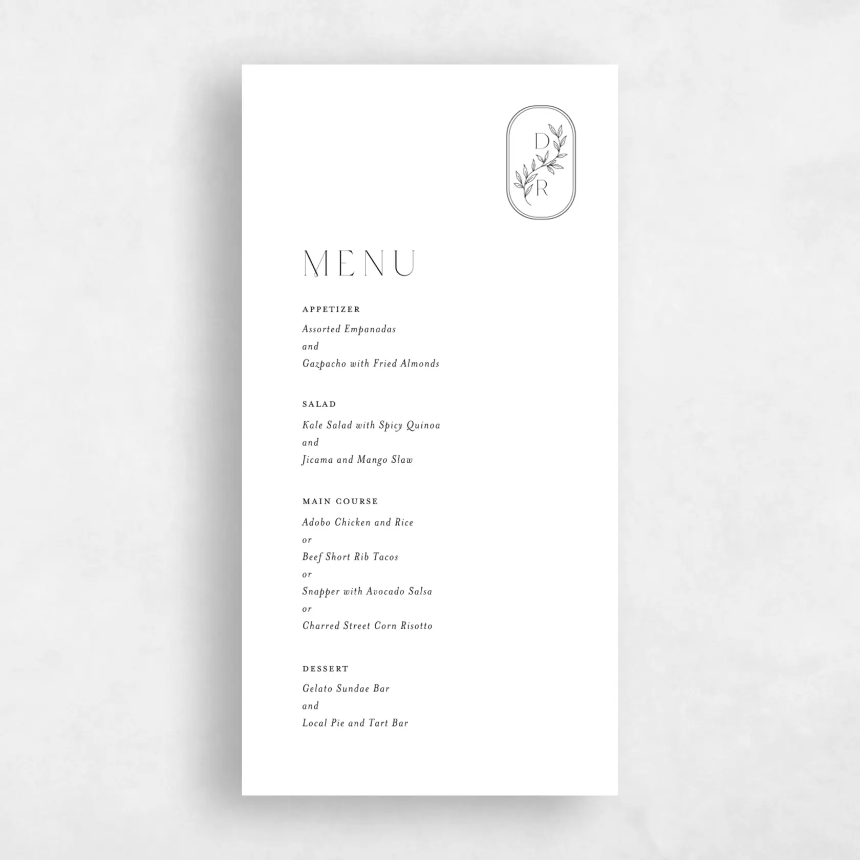 Menu - Copan preview