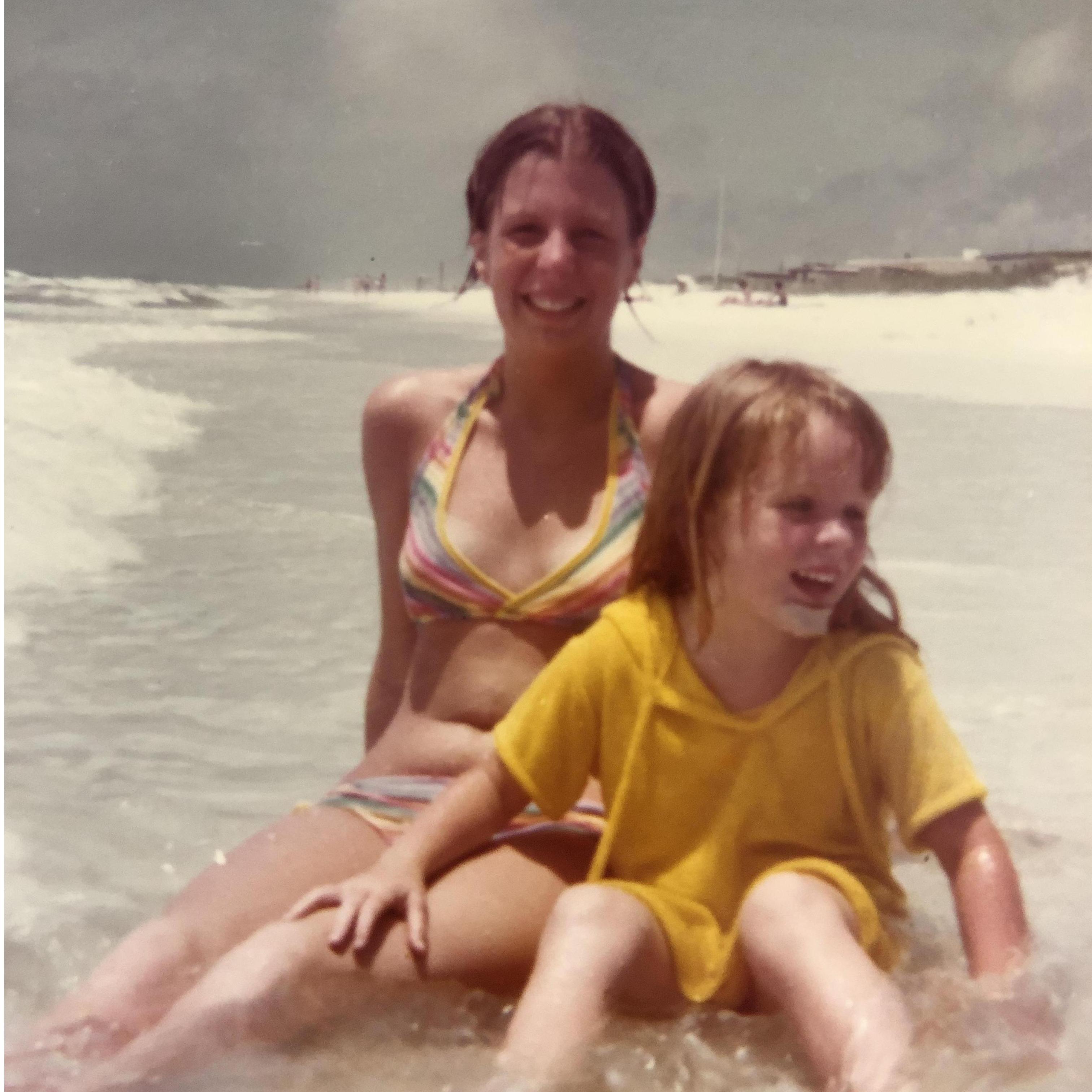 Sister Jodie & Nikki at the beach