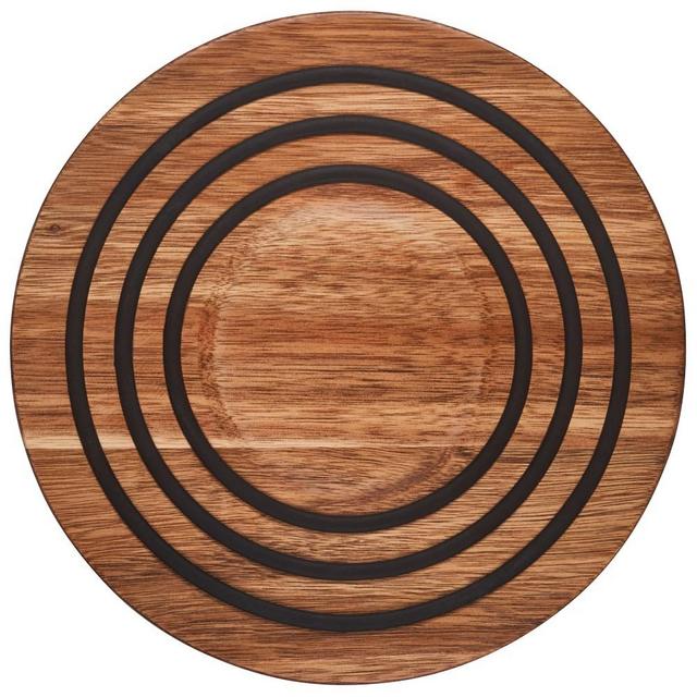 Le Creuset Magnetic Wooden Trivet, 8"