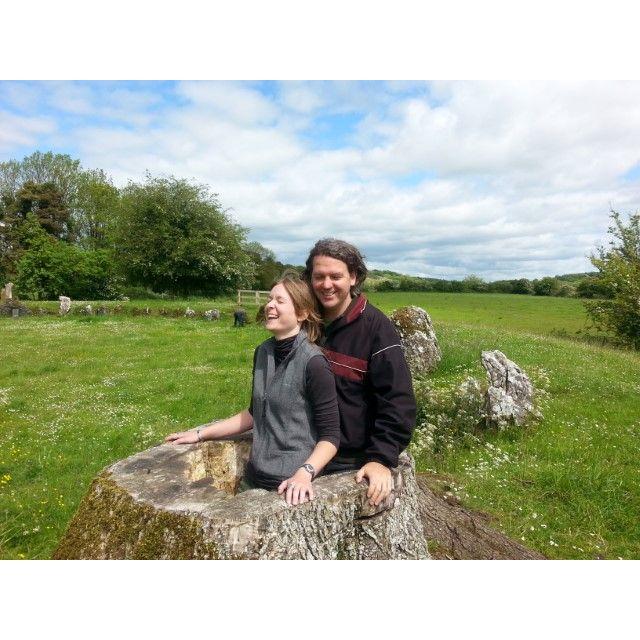 In a fairy circle. Ireland 2013.
