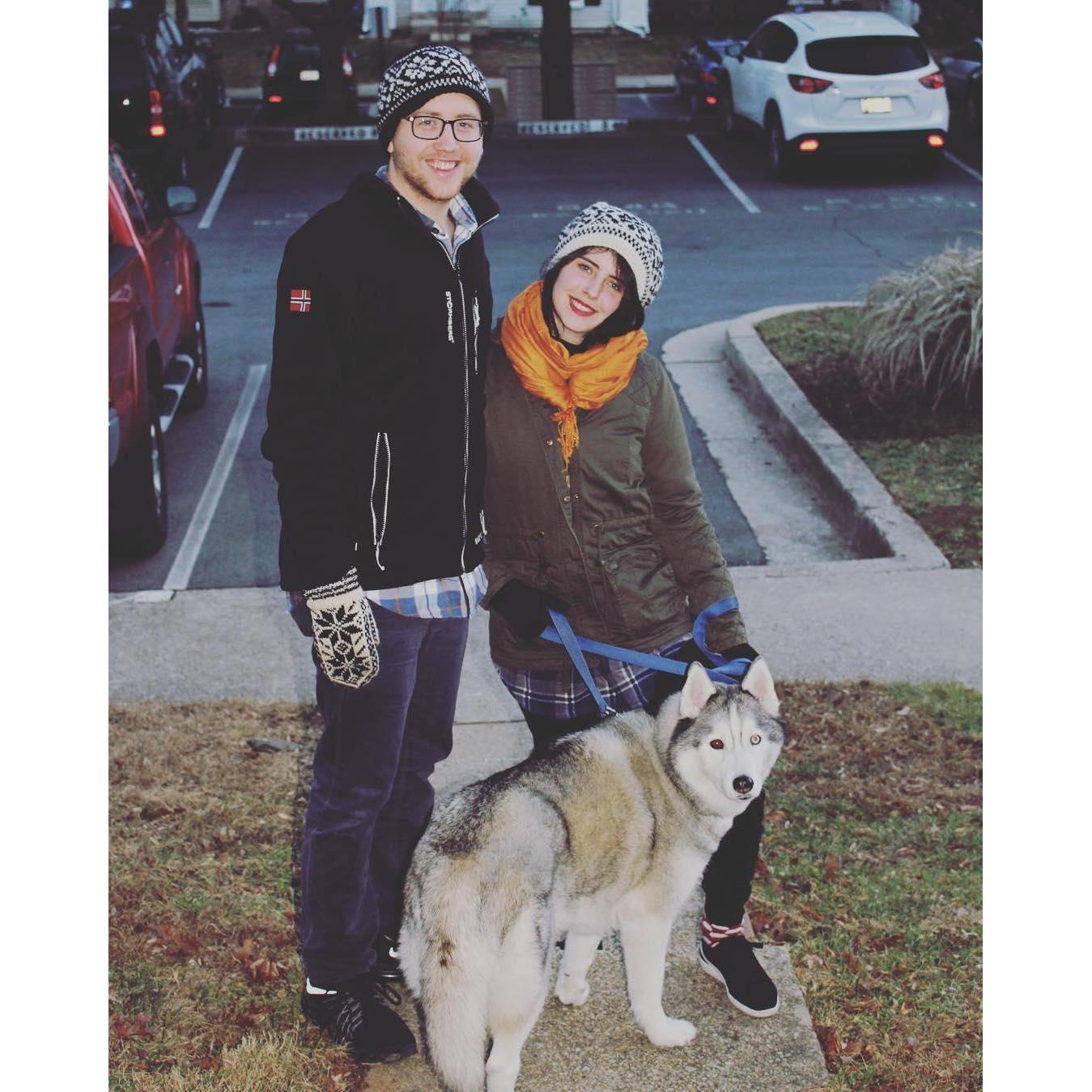 2016- With Tyr in DC <3 binged Game of Thrones and drank Apothic Dark most nights on this trip