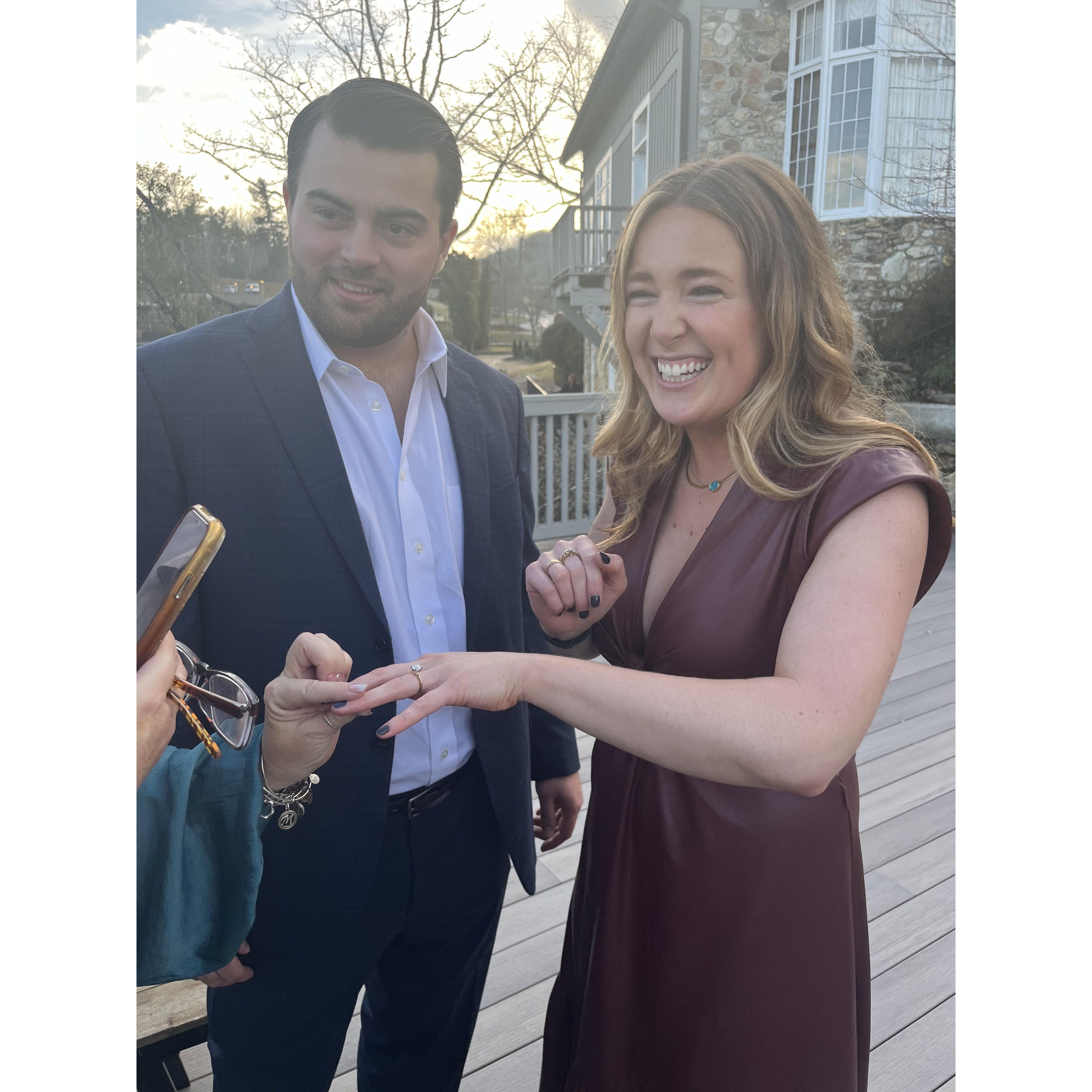 January 26, 2024 - our engagement!
