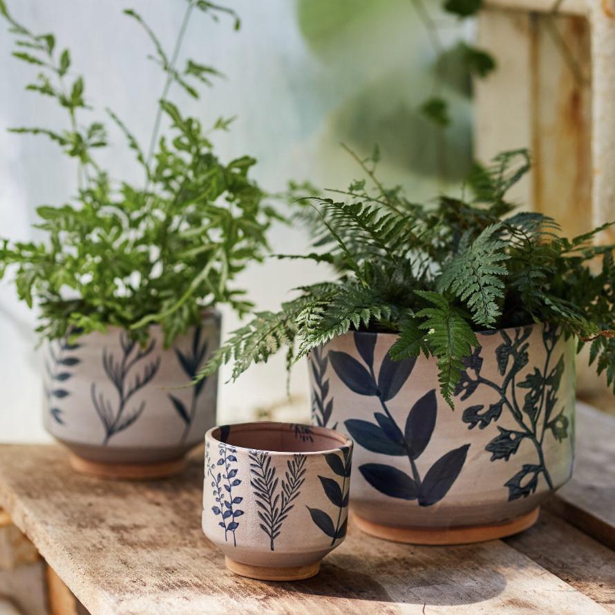 Ceramic Botanics Footed Planter