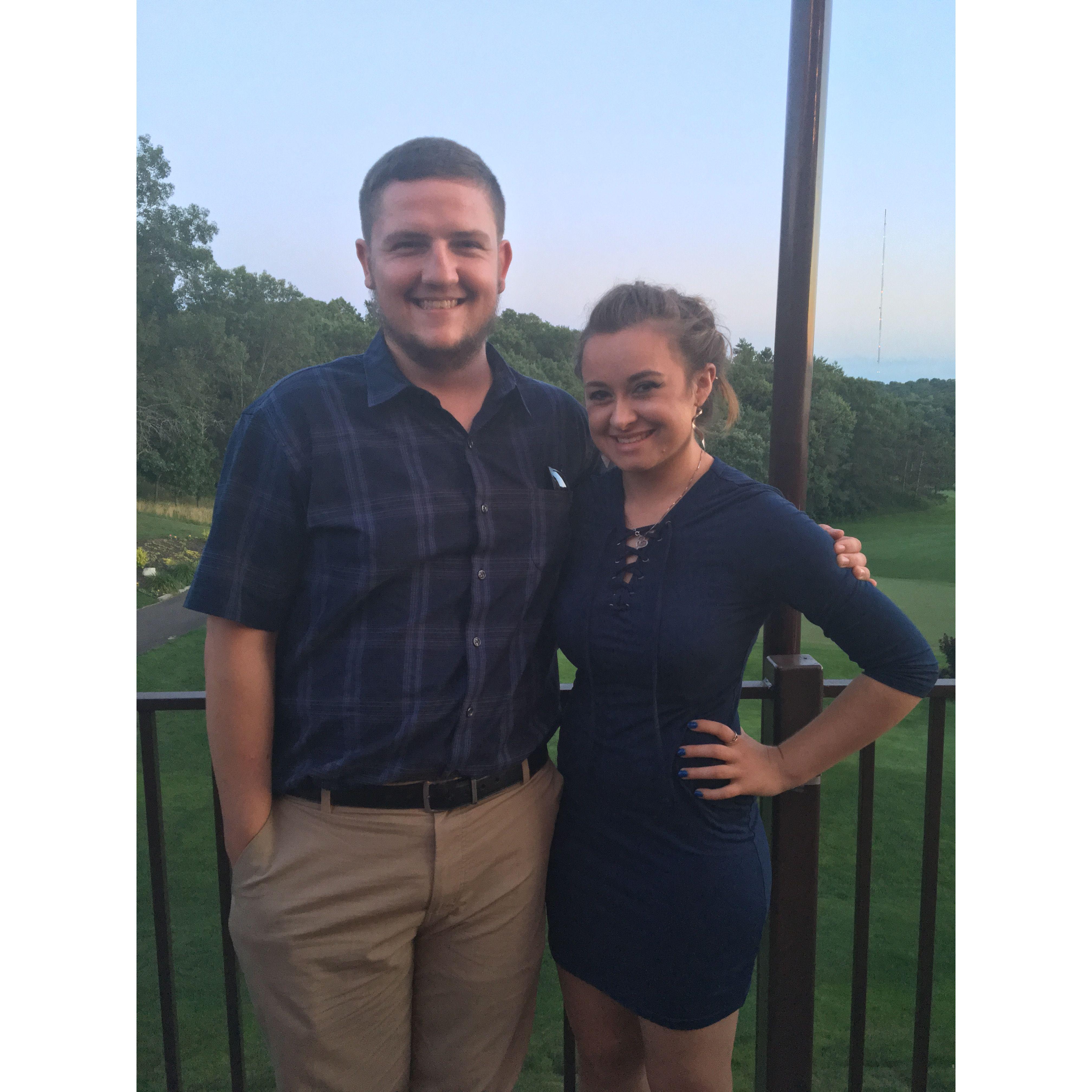 Wedding in Eau Claire for Mike's cousin
July, 2017