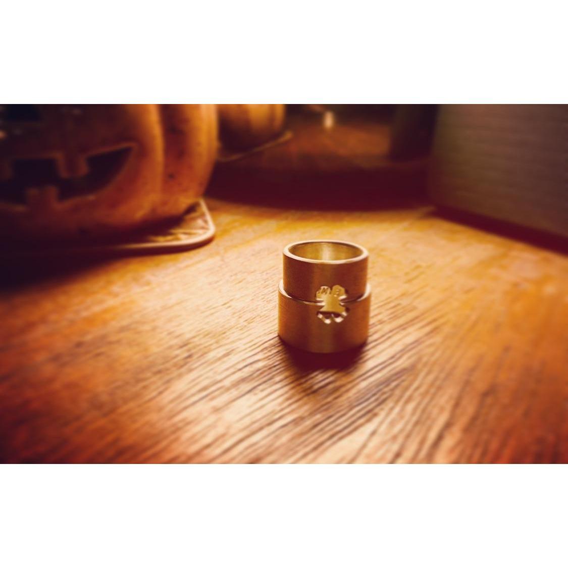 Lucky in Love ... Can't wait to say "I do" with these beautiful artisan crafted rings!