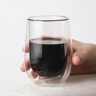 Double Walled Wine Glass, Set of 2