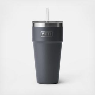 Rambler 26 oz. Stackable Cup with Straw Lid