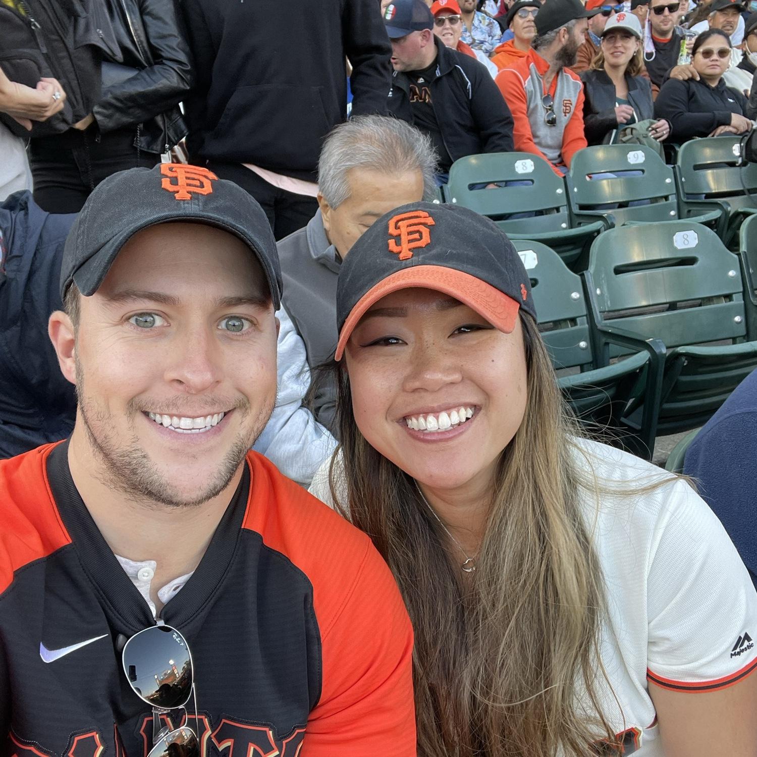 Kevin’s first Giants game