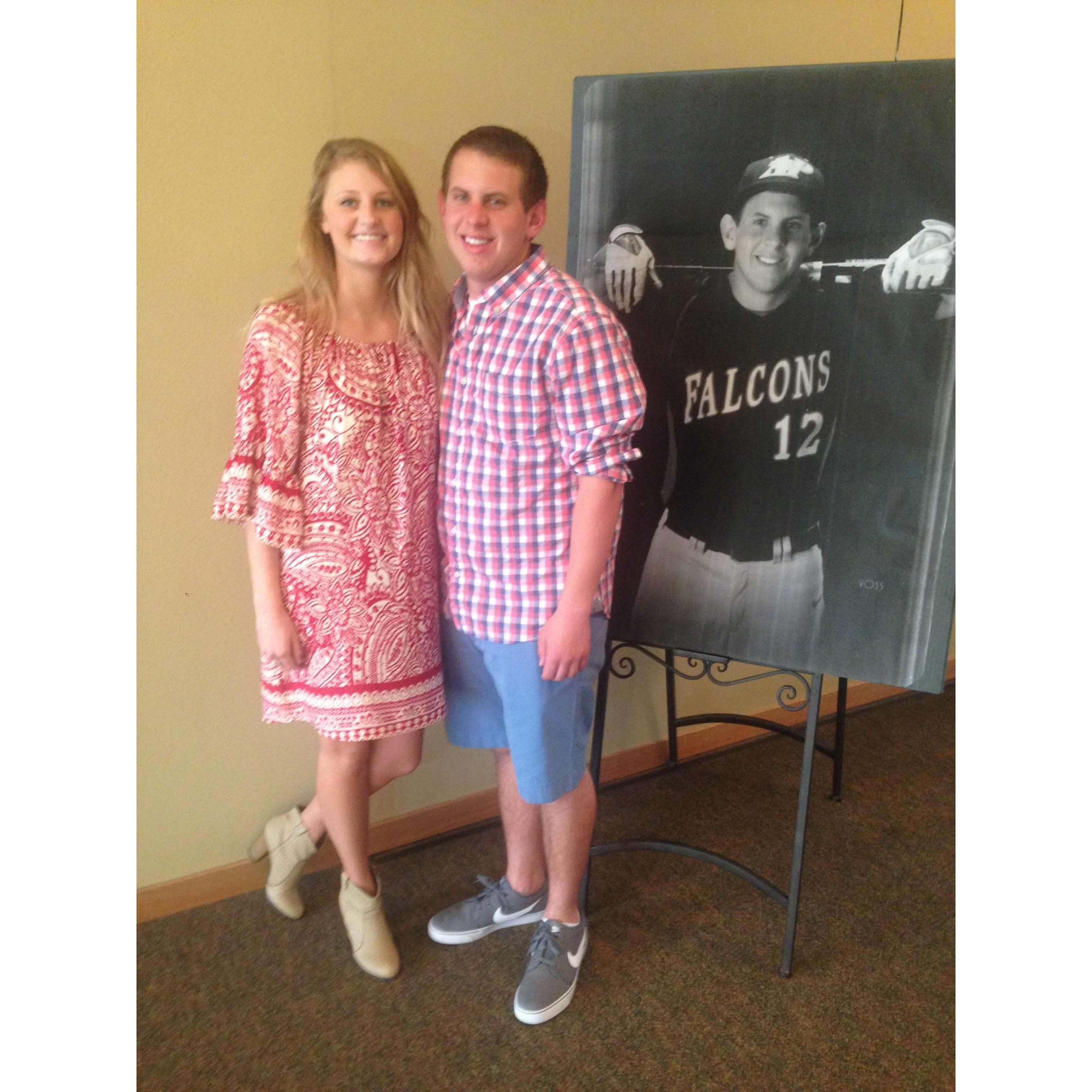 Carter's grad party