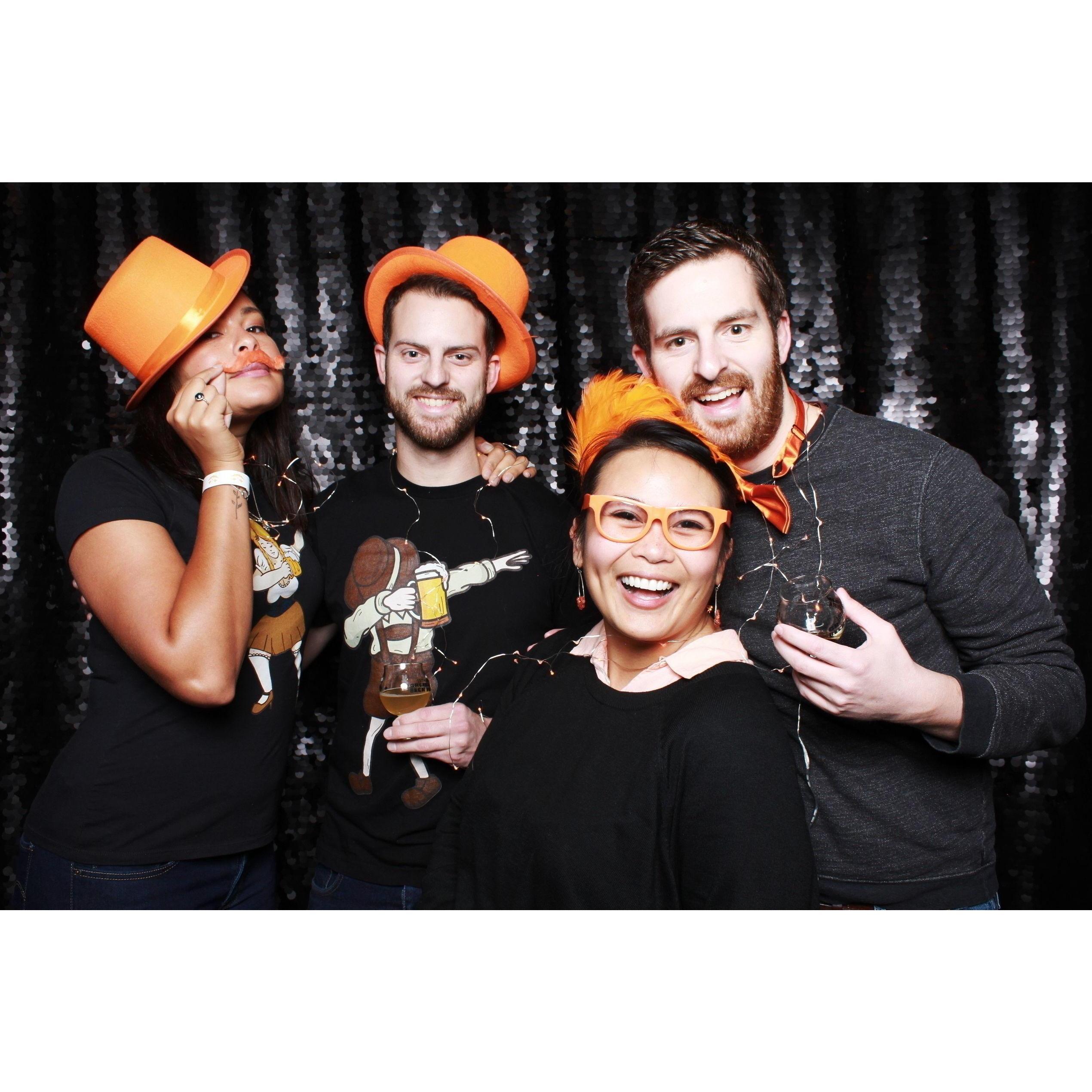 this is the first time Maria met Brett's brother and future sister-in-law as they enjoyed the pumpkinfest