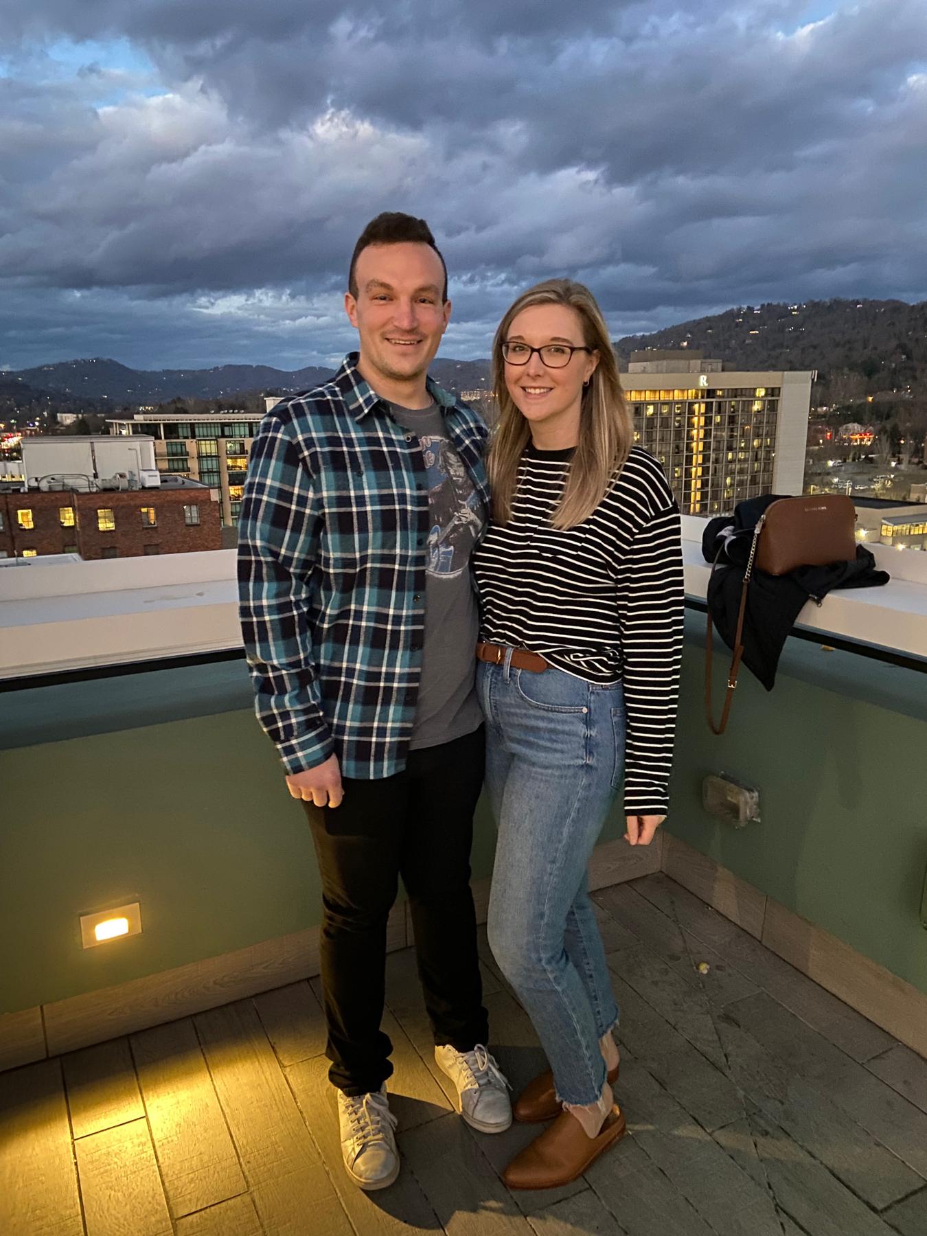 In Asheville – Christmas 2021.