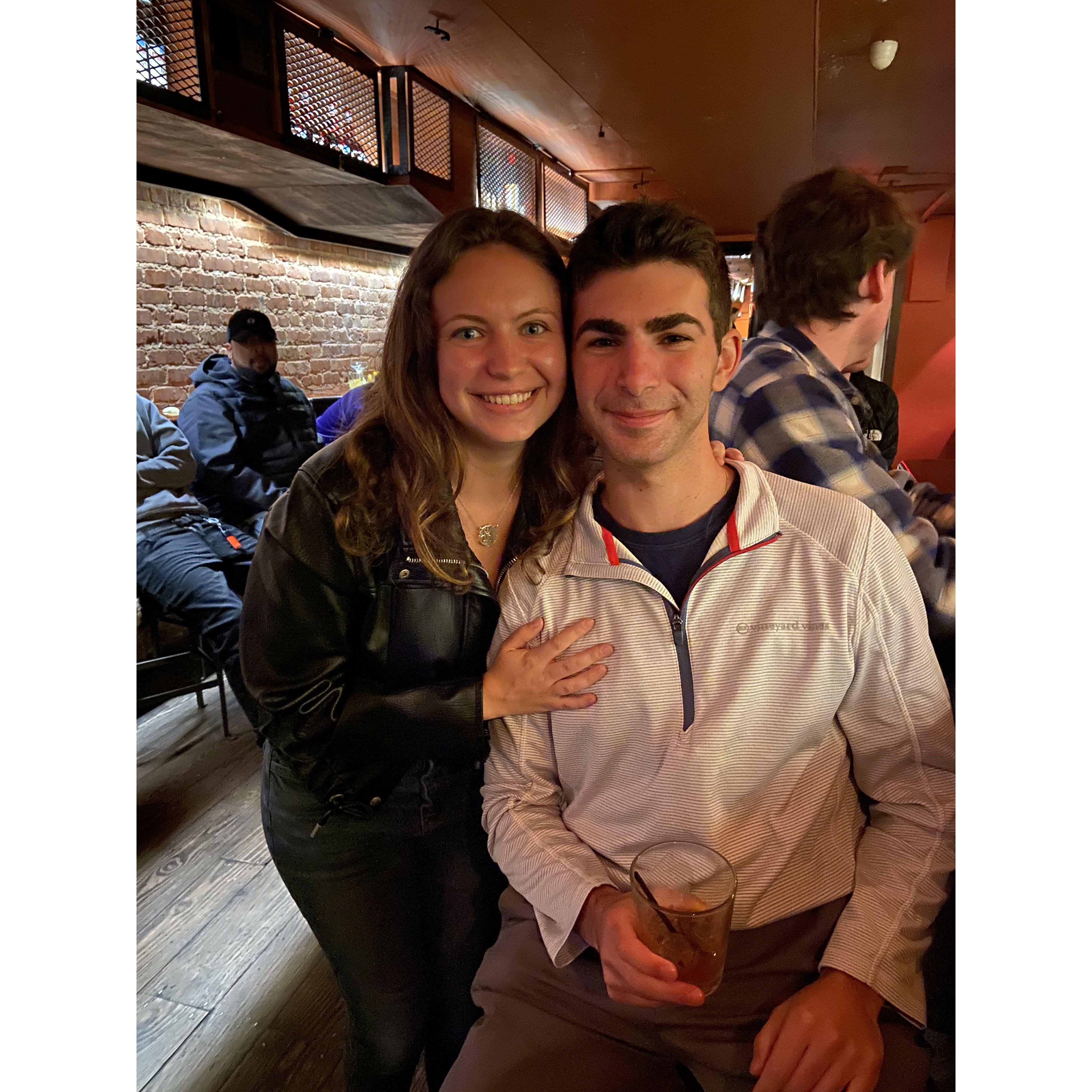 Bar crawl in Winston