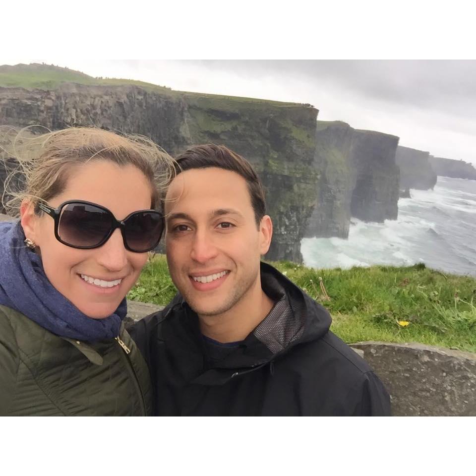 Our first trip together. Dublin May 2015