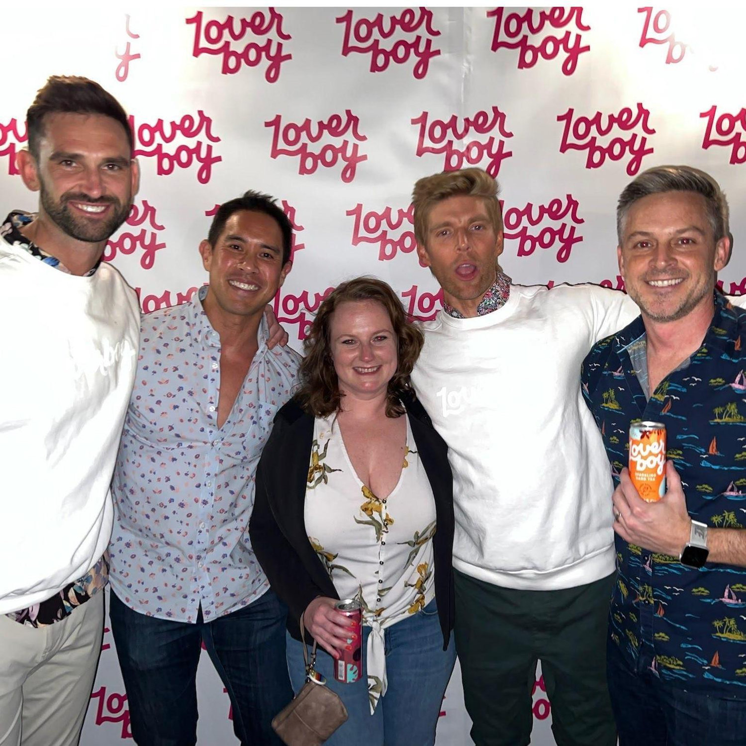 Meeting Carl and Kyle from Summer House at Dudley's Loverboy Event in Shirlington, VA.